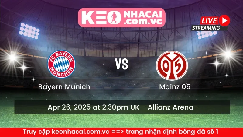 Bayern Munich vs Mainz 05