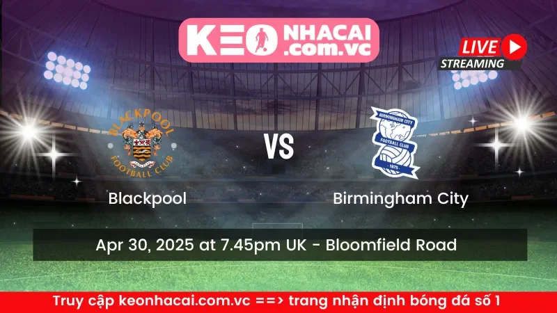 Blackpool vs Birmingham City