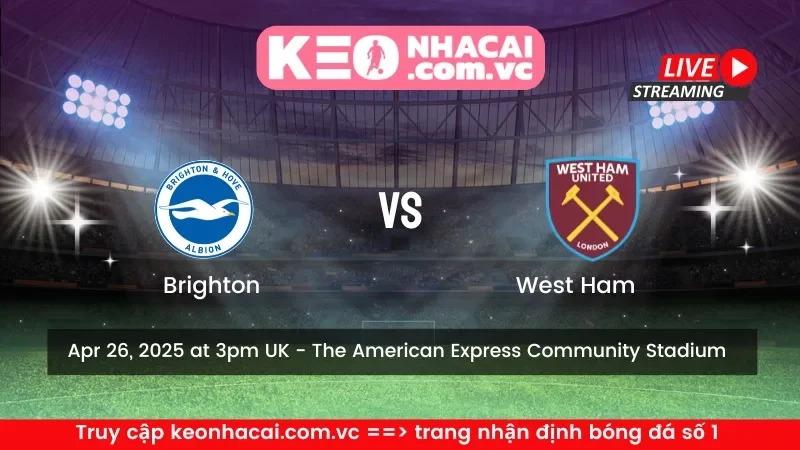Brighton vs West Ham
