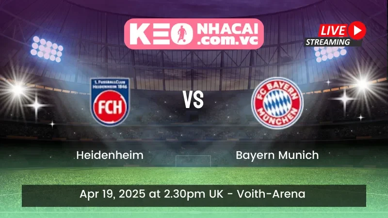 Heidenheim vs Bayern Munich