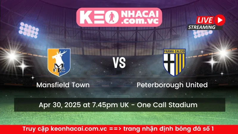 Mansfield Town vs Peterborough United