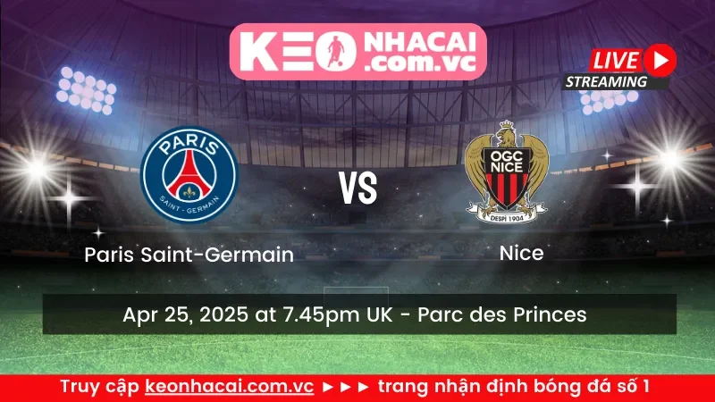 Paris Saint-Germain vs Nice