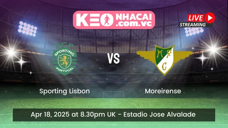 Sporting Lisbon vs Moreirense