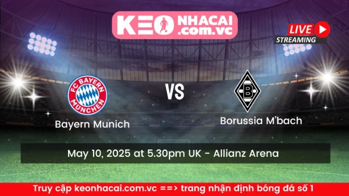 Bayern Munich vs Borussia Monchengladbach