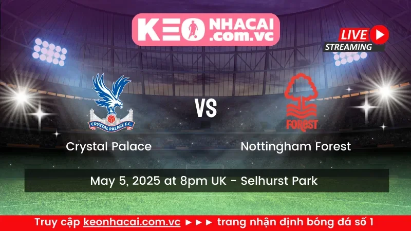 Crystal Palace vs Nottingham Forest
