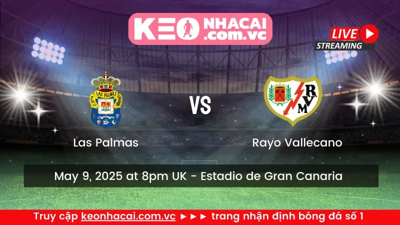 Las Palmas vs Rayo Vallecano