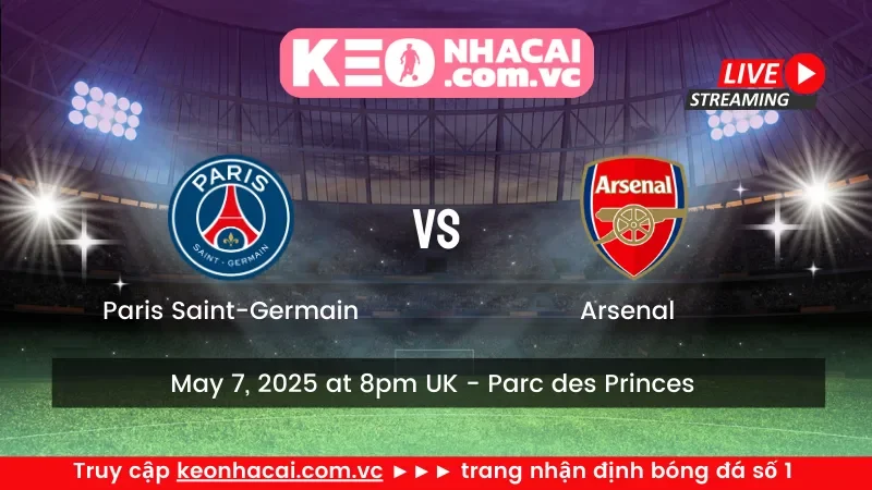 Paris Saint-Germain vs Arsenal