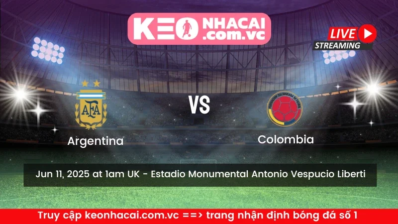 Argentina vs Colombia