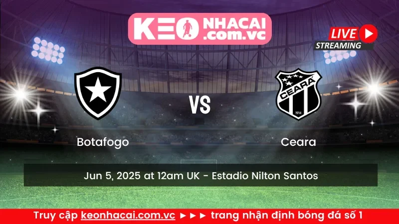 Botafogo vs. Ceara