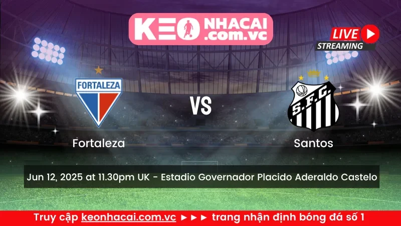 Fortaleza Vs Santos
