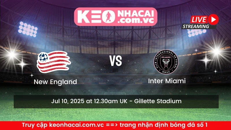 New England Revolution Vs Inter Miami