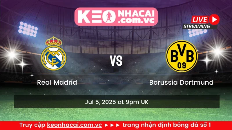 Real Madrid vs Borussia Dortmund