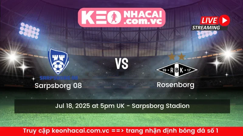 Sarpsborg 08 Vs Rosenborg