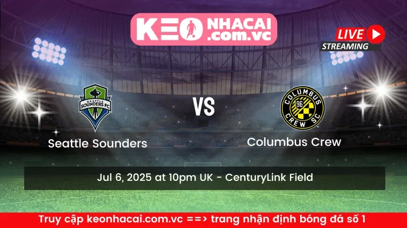 Seattle Sounders vs Columbus Crew