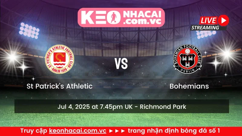 St Patrick's Athletic vs Bohemians